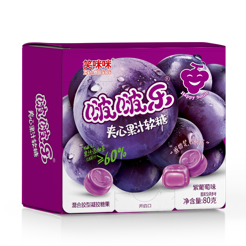 啵啵乐紫葡萄味-80克