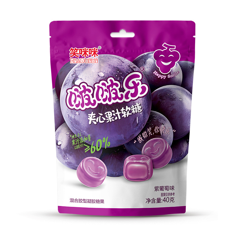 啵啵乐紫葡萄味-40克