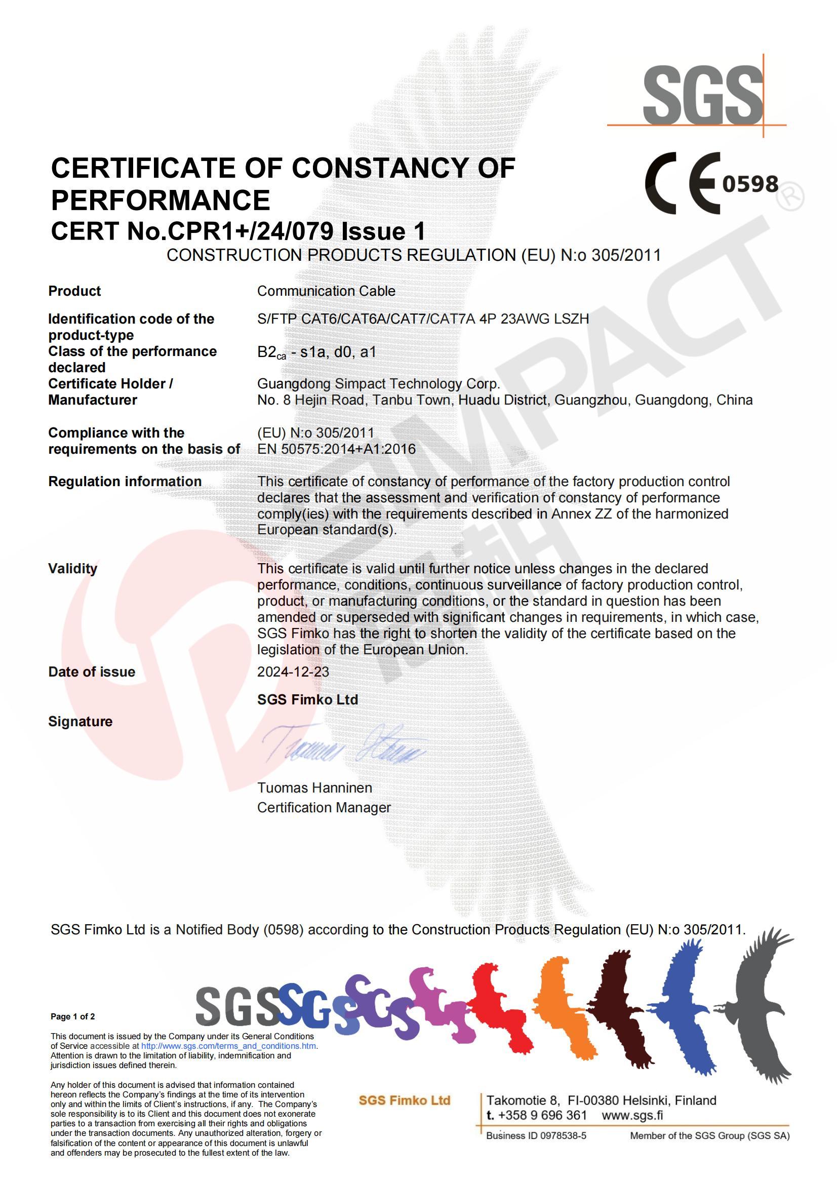 CPR1+_24_079 Issue 1-1