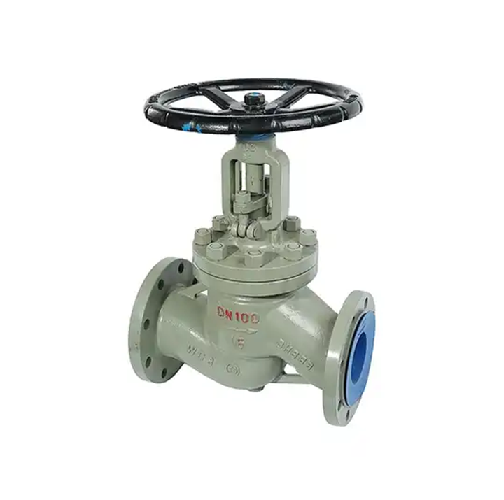 Manual flanged globe valve
