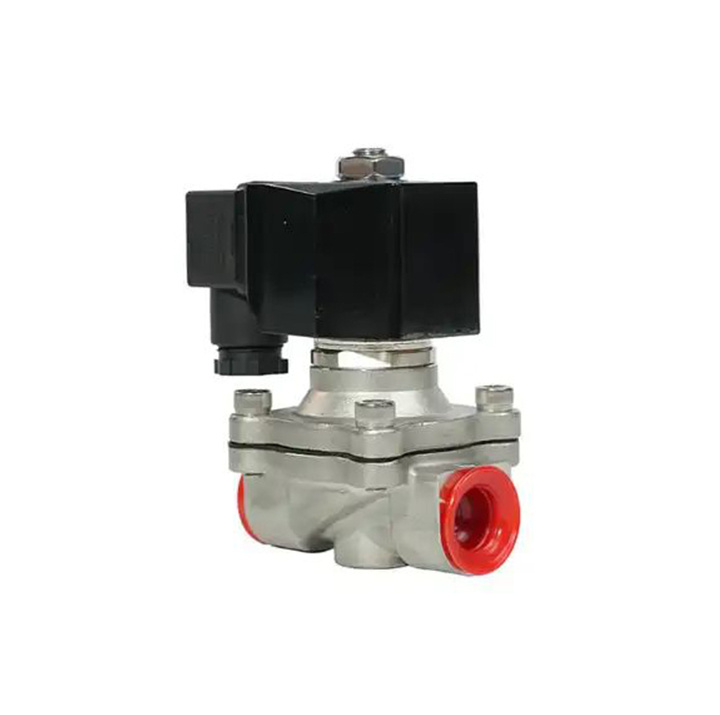 High pressure solenoid valve