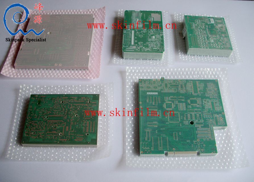 电路板真空包装PE膜 ( 线路板包装PE膜)线路板贴体包装案例：