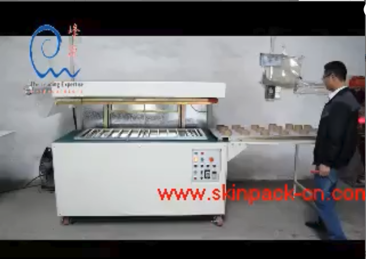 Skin Packaging Machine Operation Video PV-55130