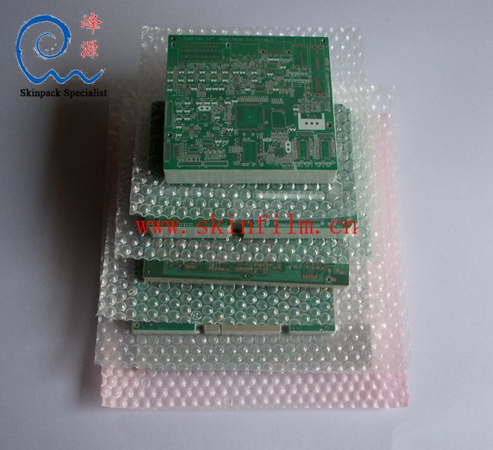  Circuit board vacuum packaging film (PCB vacuum skin packaging film) Example of multilayer circuit board body packaging:    