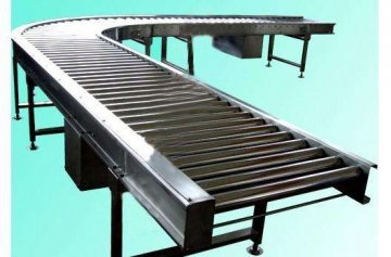 What is the role of power roller conveyor in the pharmaceutical industry