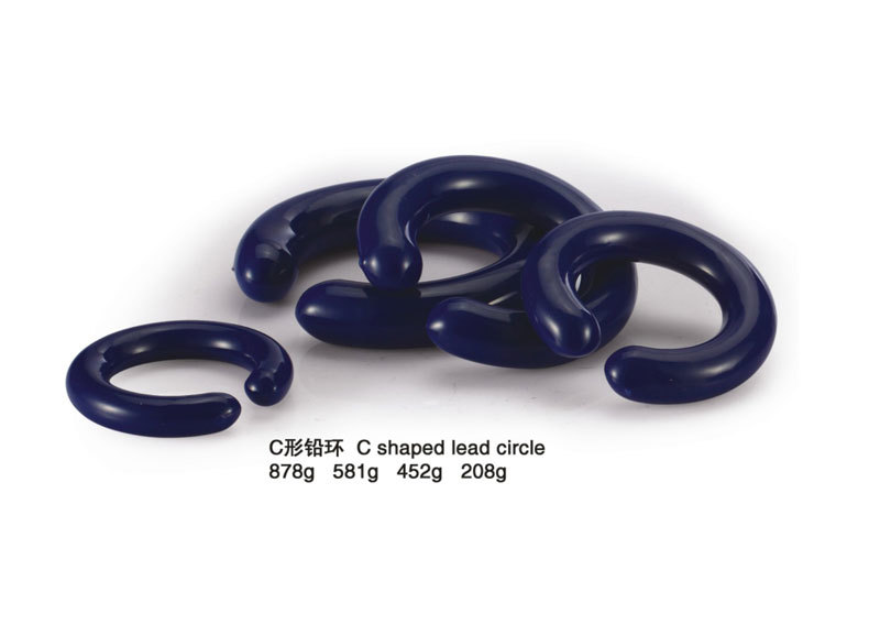 C- shaped lead ring 878g-581g-452g-208g C- shaped lead ring 878g-581g-452g-208g