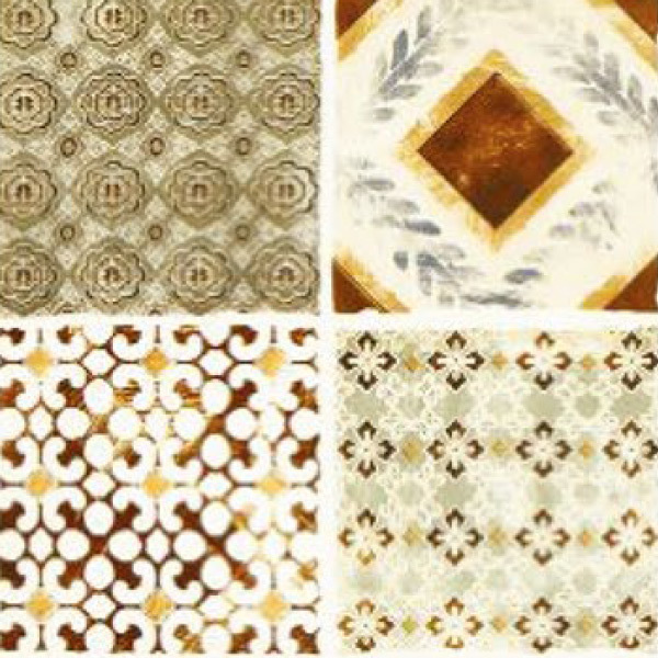 glazed tiles