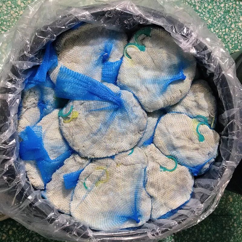 天然健康白色16 18毫米羊皮零食