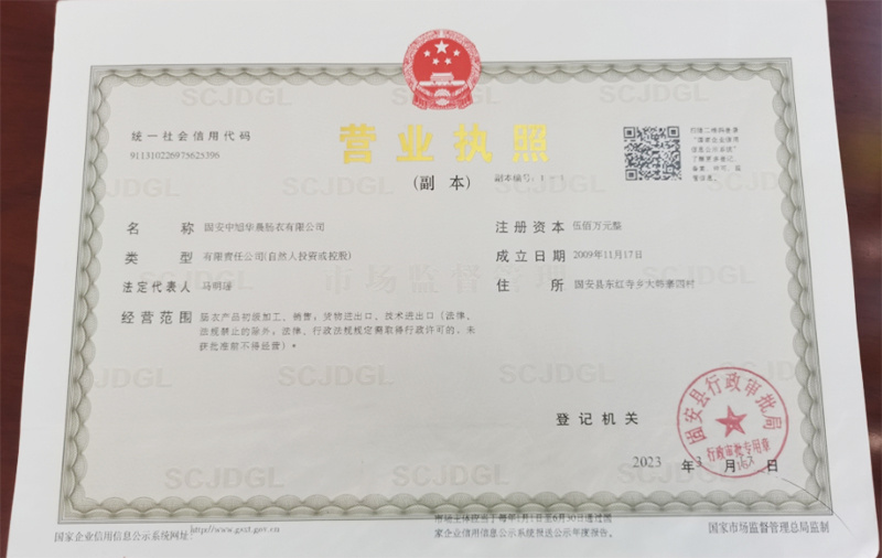 Business license