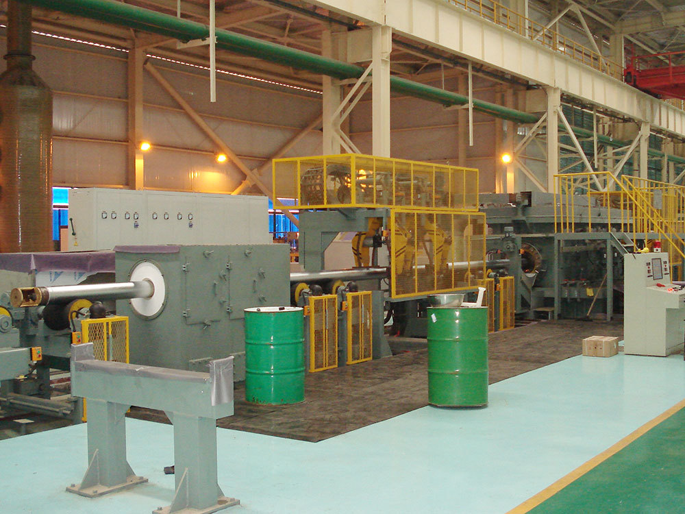 Mandrel chrome plating line