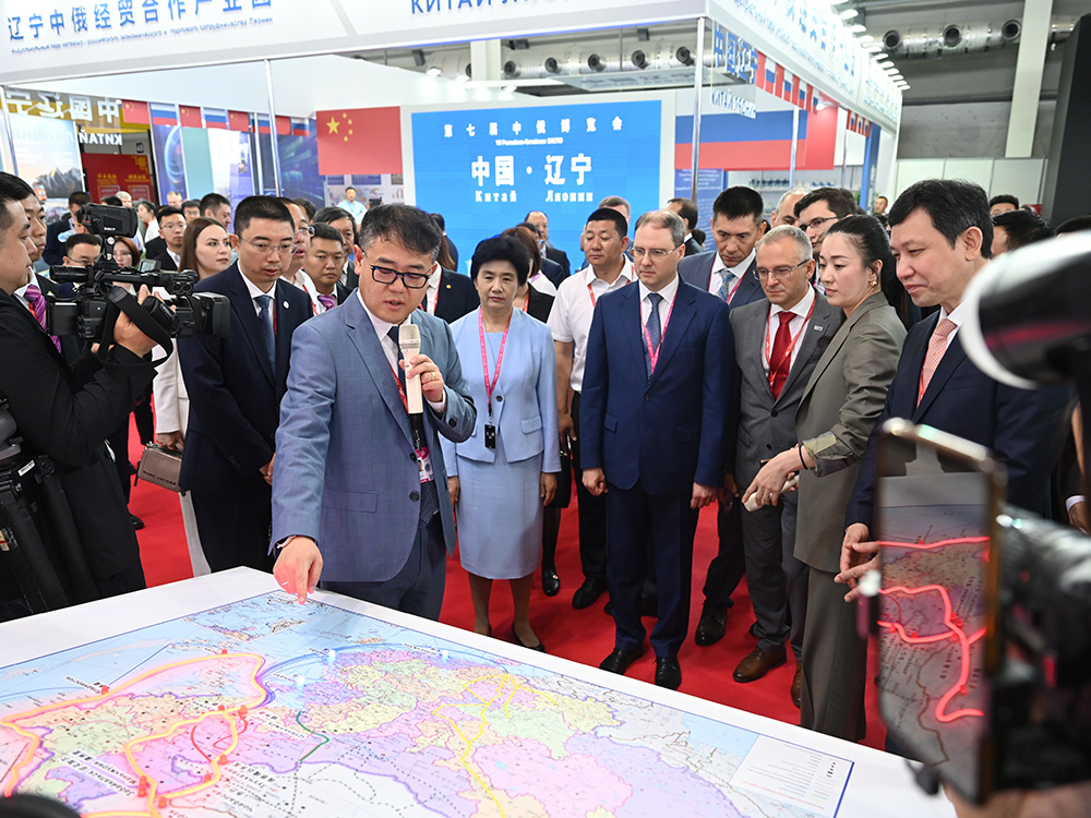 Порт Цзиньчжоу принял участие в китайско-российской выставке, проходившей в Екатеринбурге, Россия