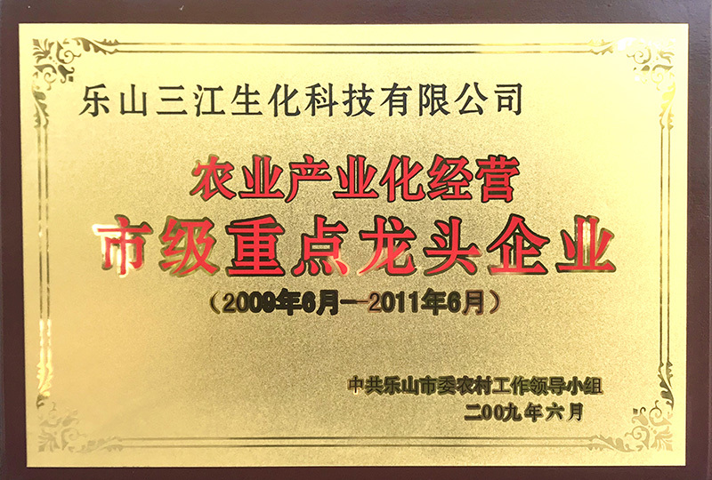 市級重点先導企業
