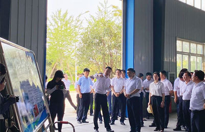 Mayor Of Jingmen City Visits Weijia White Oil Factory