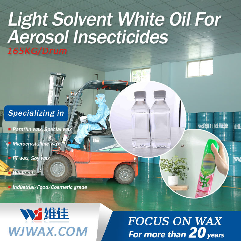 Light Solvent White Oil For Aerosol Insecticides