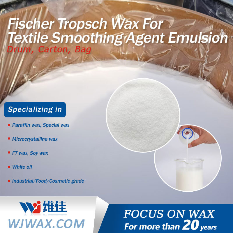 Fischer Tropsch Wax For Textile Smoothing Agent Emulsion