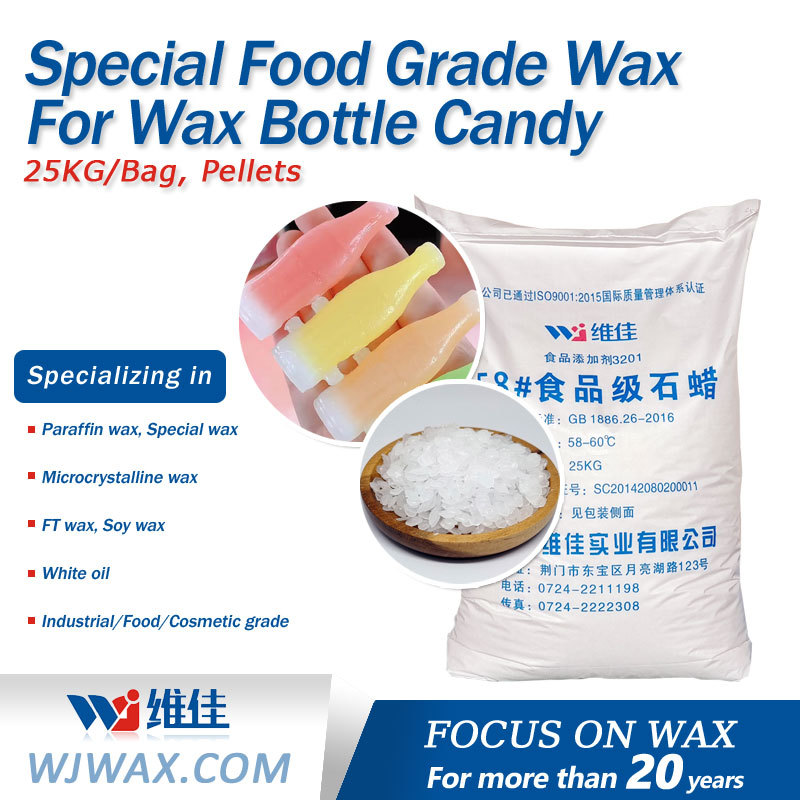 Special Food Grade Wax For Wax Bottle Candy