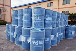 White oil drum