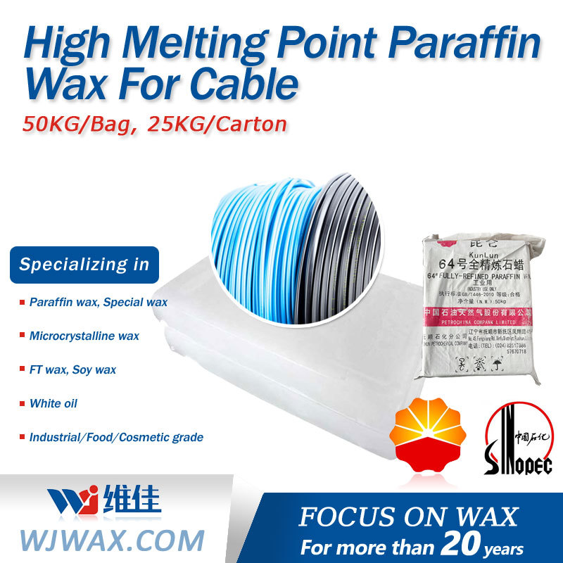 High Melting Point Paraffin Wax For Cable