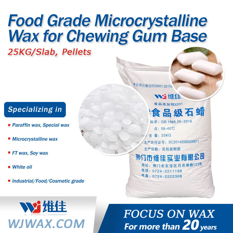 Food Grade Microcrystalline Wax for Chewing Gum Base