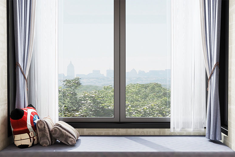 Jinhang Company's 96 sliding window series is a patented design product