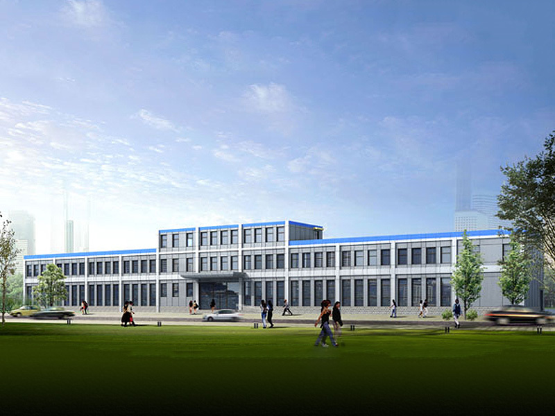 The first factory office building renderings