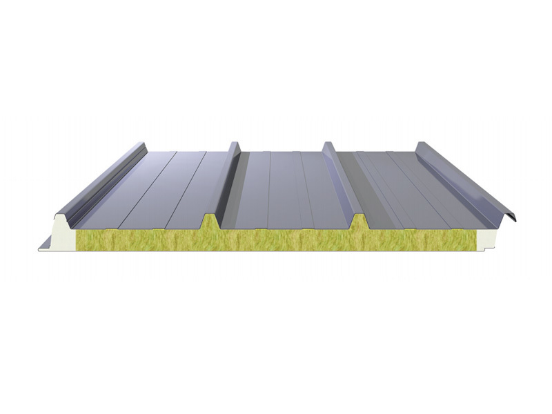 Polyurethane four wave corrugated roof panel