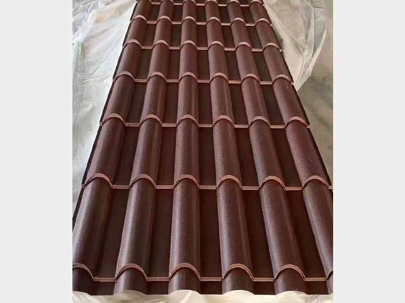 Color steel pressure plate