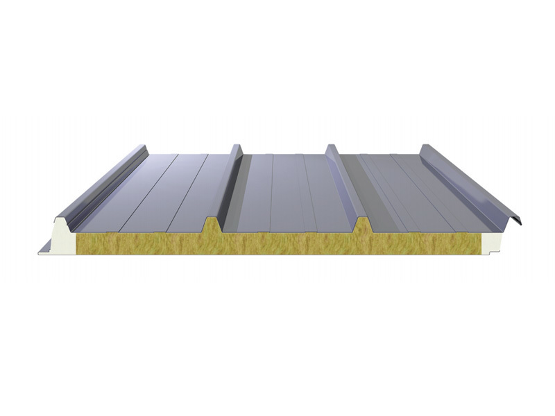 Polyurethane four wave corrugated roof panel