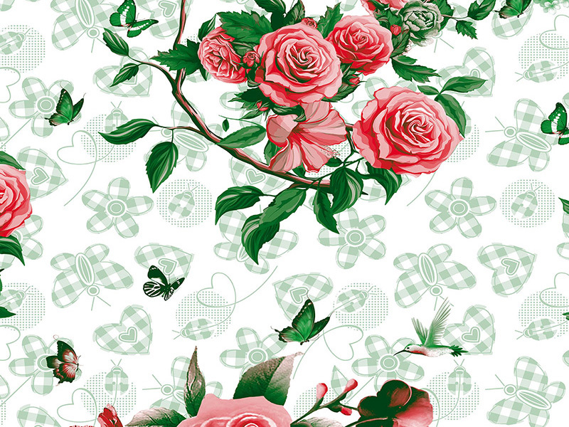 Two color print