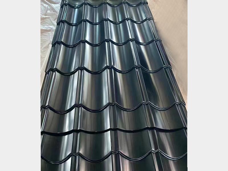 Color steel pressure plate