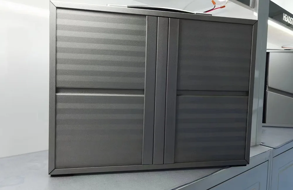 Polyurethane edged rock wool composite panels