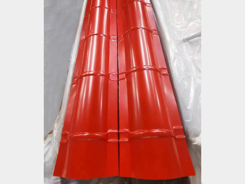 Color steel pressure plate