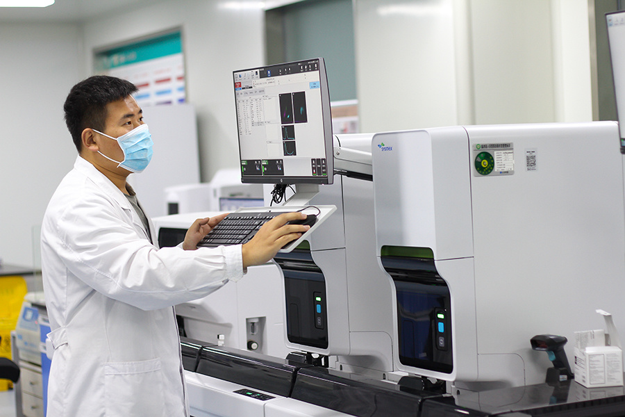 全自動血液細胞分析流水線 全自動血液細胞分析流水線