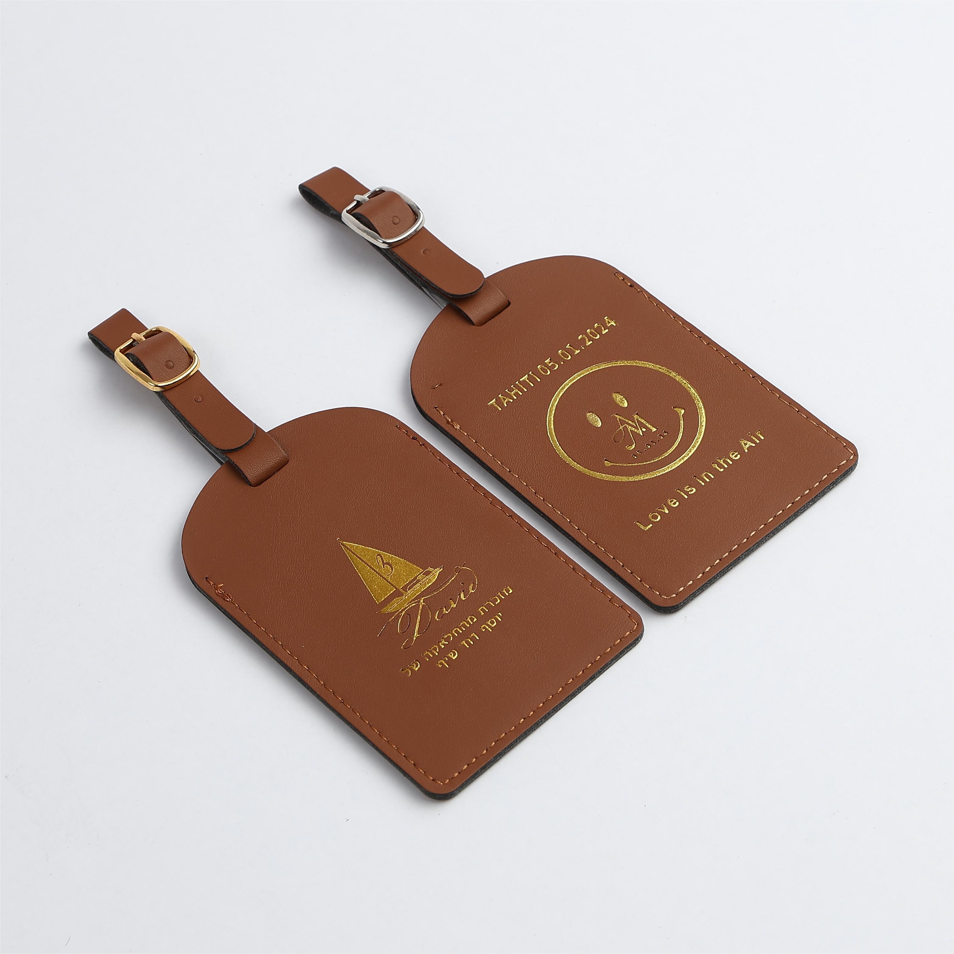 HY30 PU luggage tag
