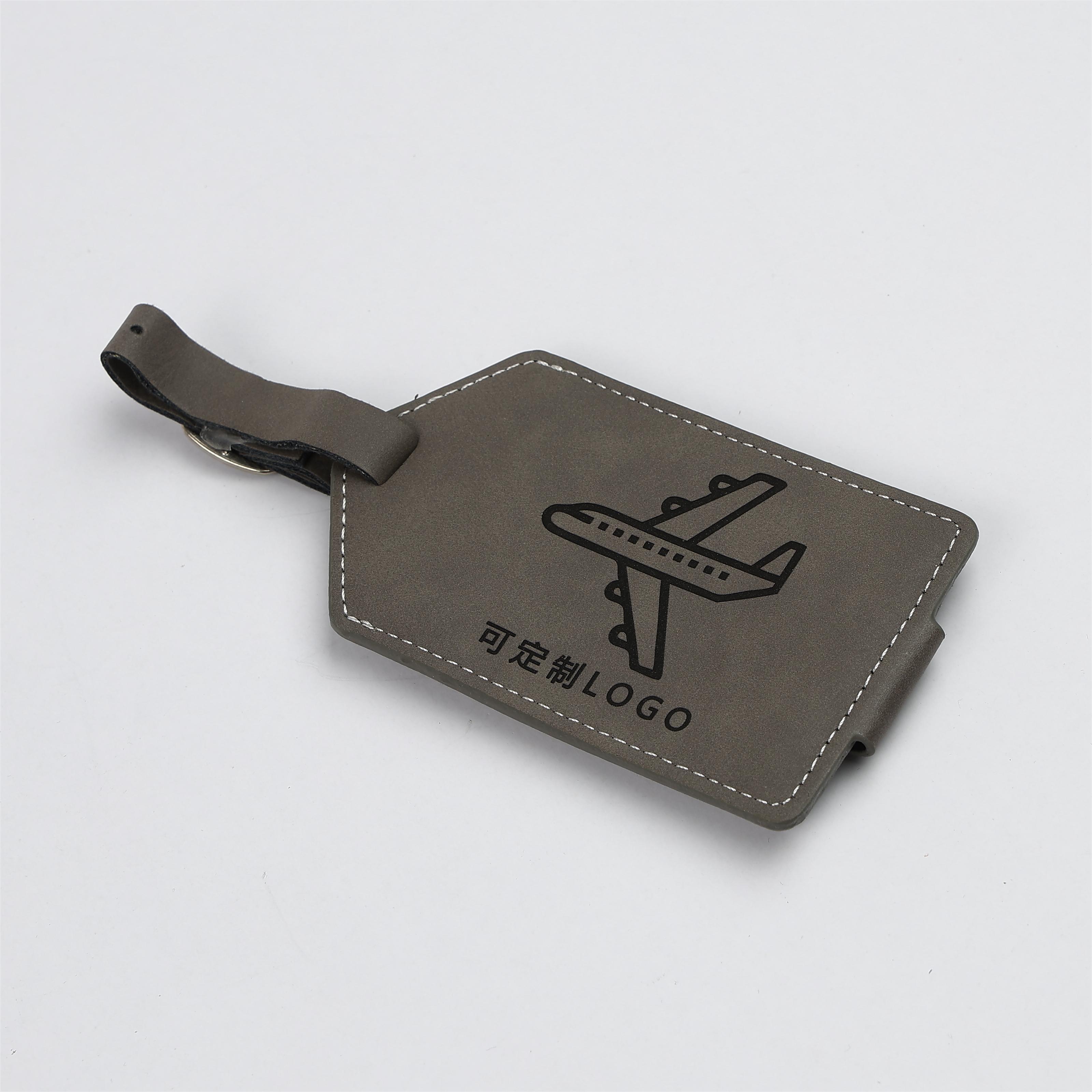 HY34 PU luggage tag
