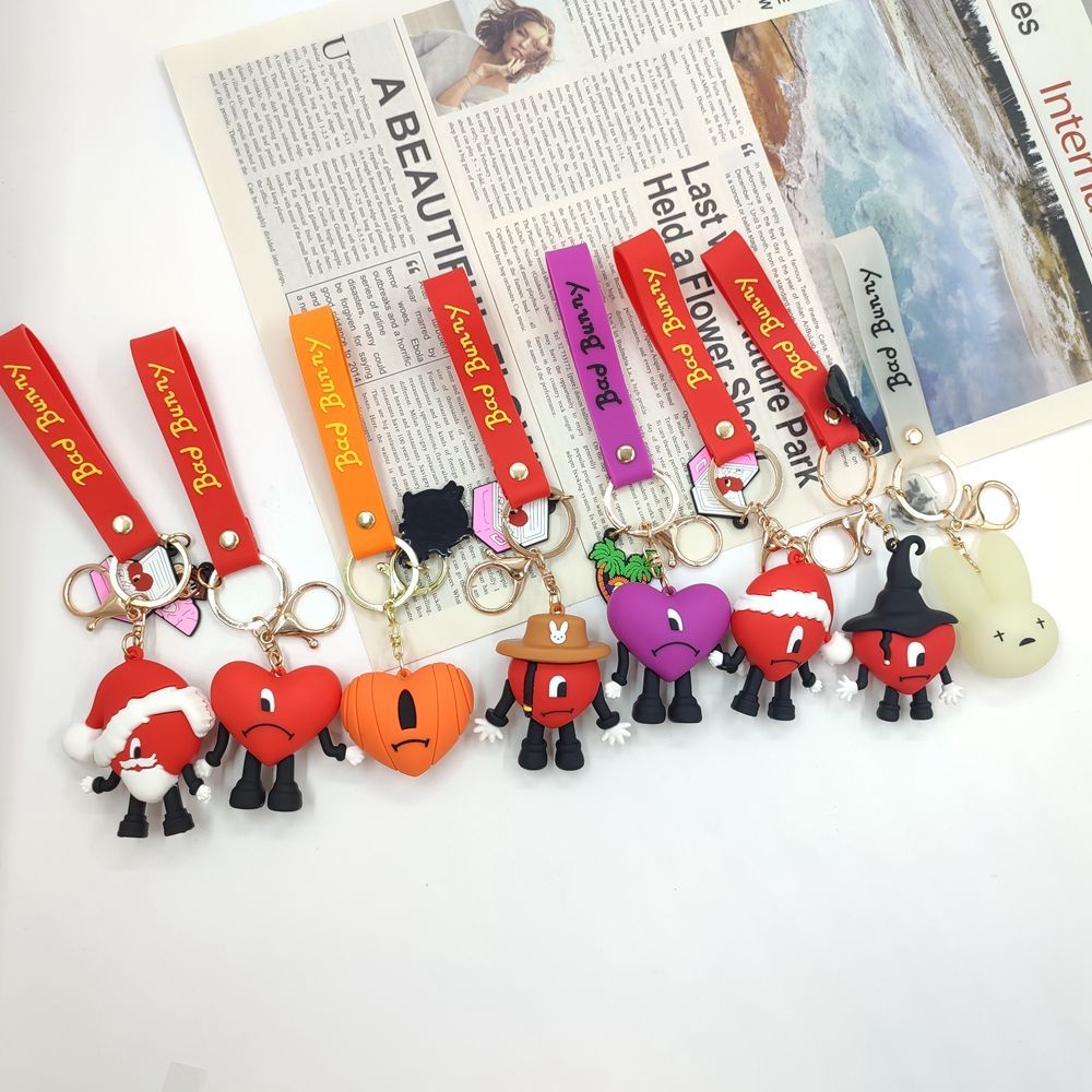 HY11-Rubber keychain