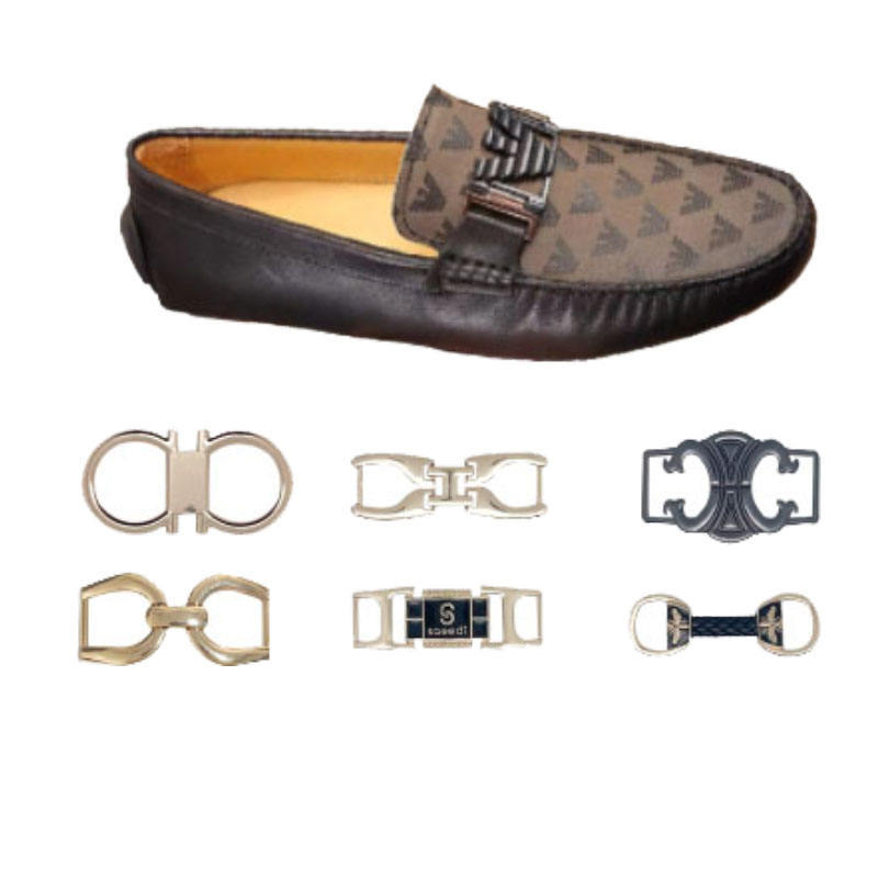 Attractive Price Wholesale Metal Shoe Decoration Shoes Charms Decor Metal Logo