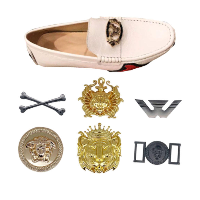 Factory Supply Magnetic Metal Buckle Sneaker Shoe Laces Removable Pin Buckle Belt Buckle Metal