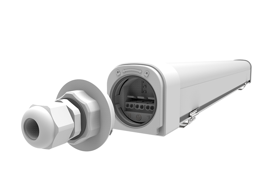 15W-50W IP65 LED Tri-proof light 3CCT 3 Years Warranty  PC Cover