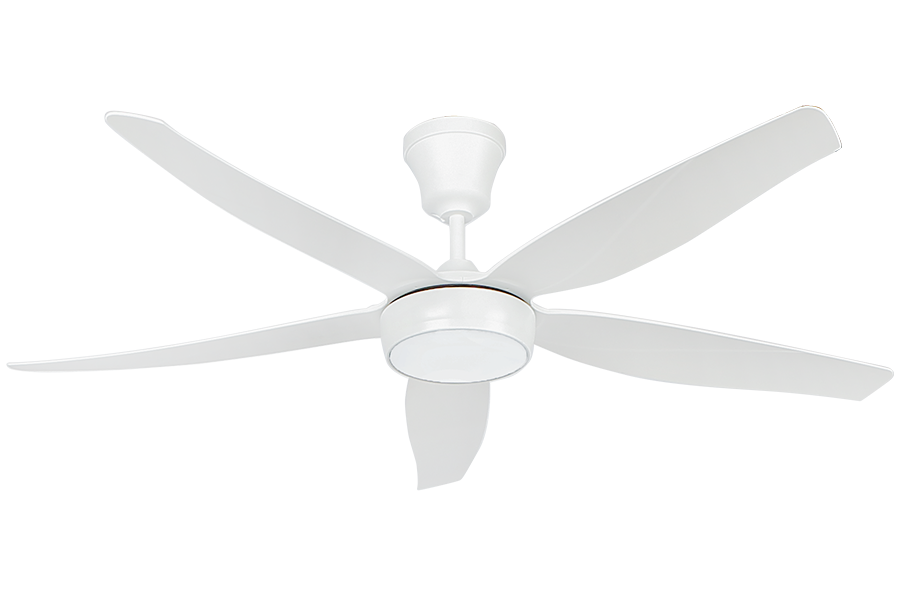 Ø56.inch 24W CCT LED fan light  ABS 5 DC 6 speeds