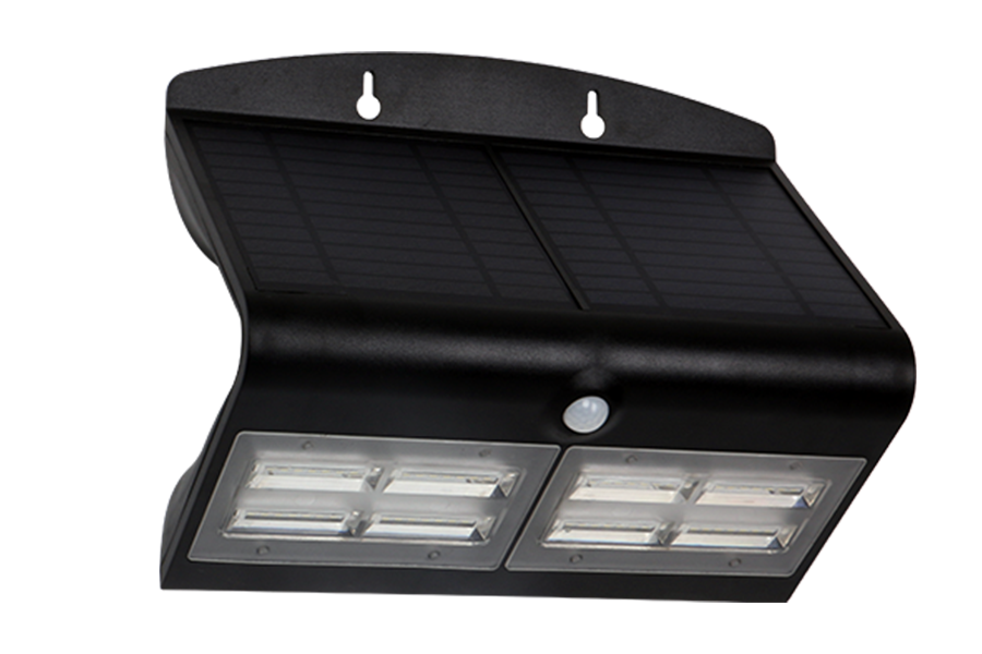 2*4W  IP44  LED Solar Garden light  2 Years Warranty	