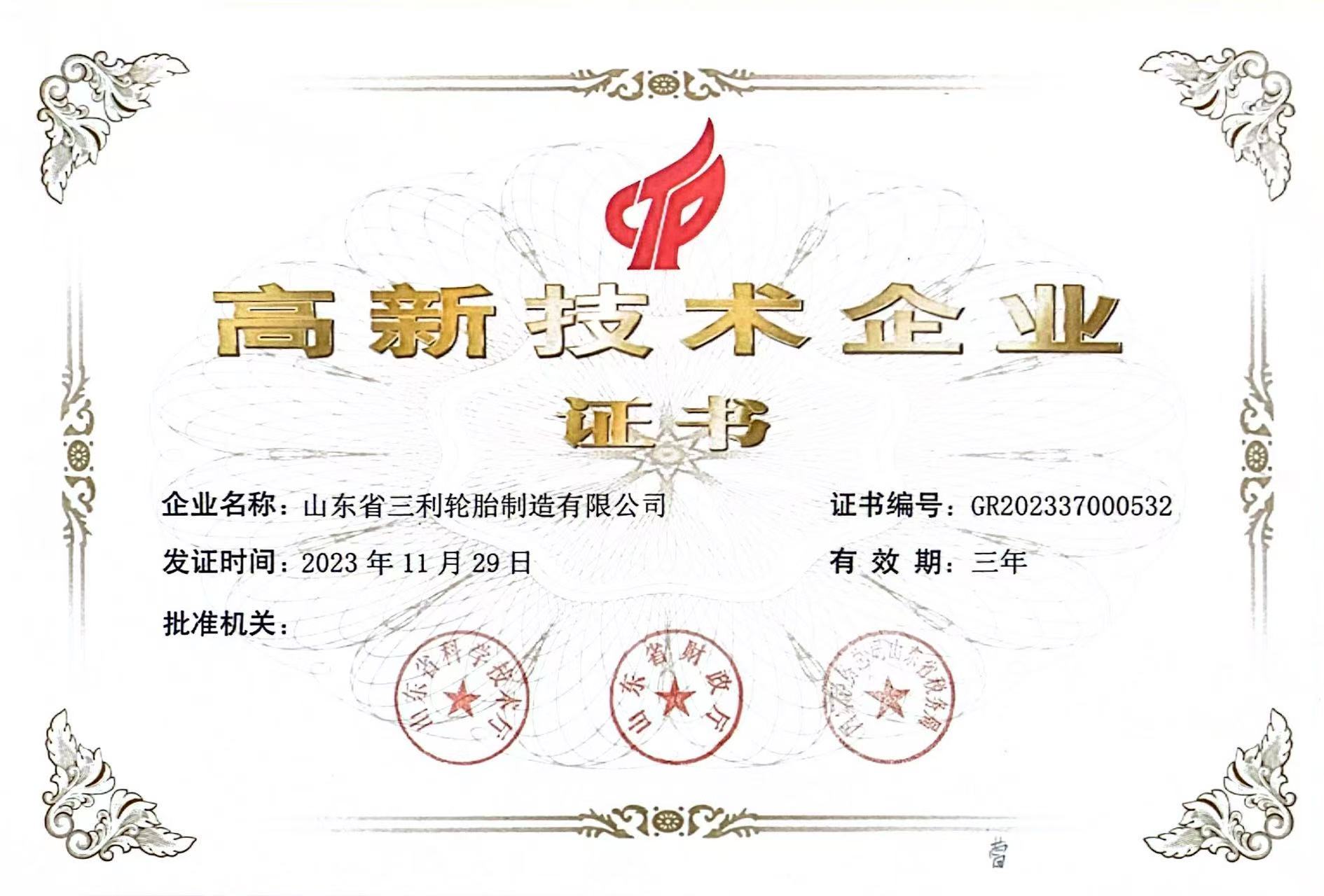 高新技术企业