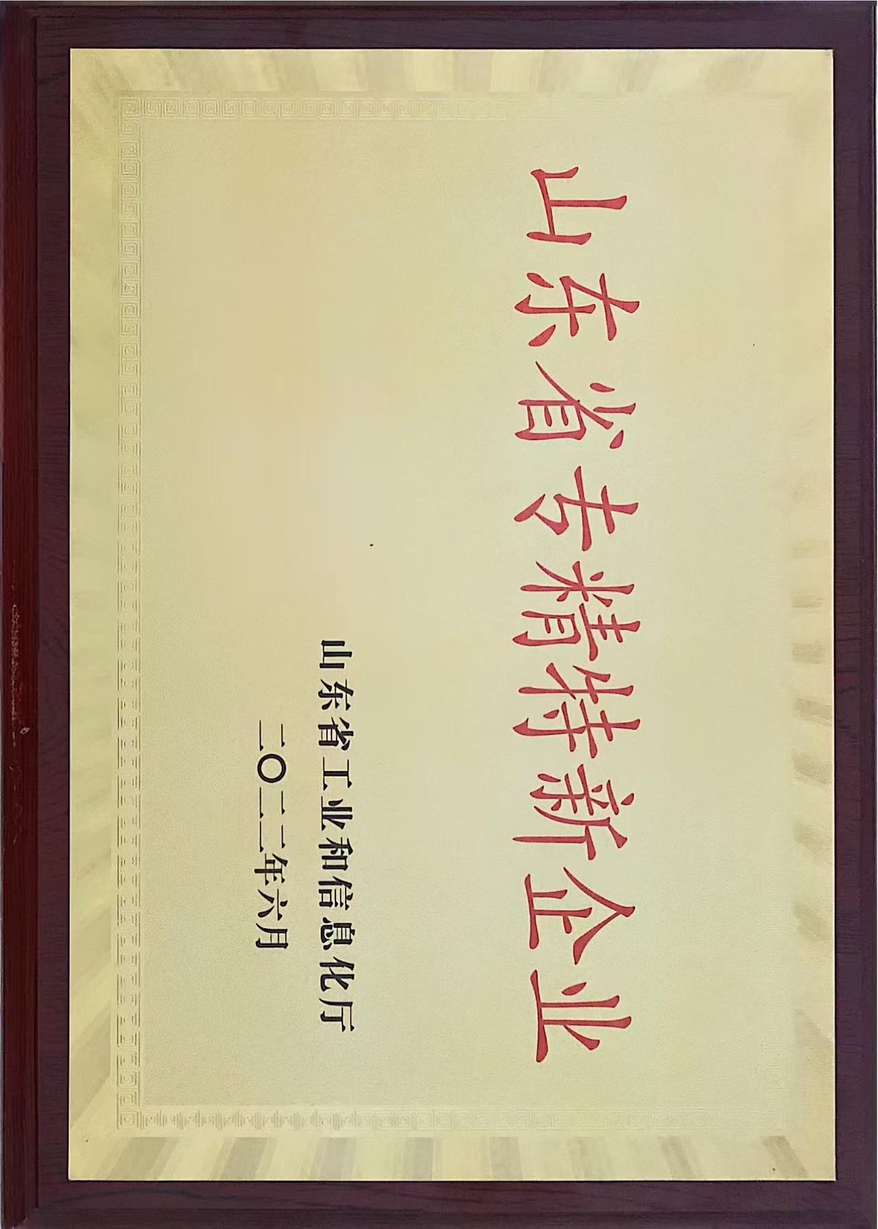 山东省专精特新