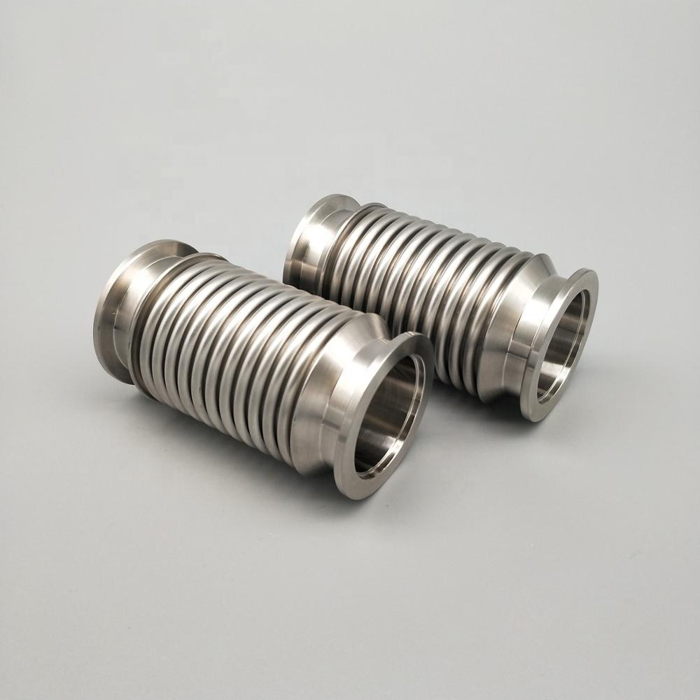 Stainless Steel KF Vacuum flexible Bellows with ISO KF CF flange