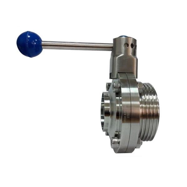 Stainless Steel Manual Lock Wheel Operated Butterfly Valve