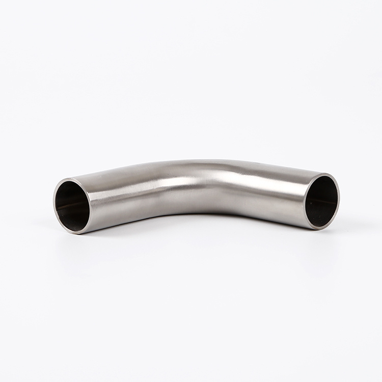 Stainless steel welded long elbow