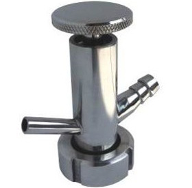 Union type sample valve