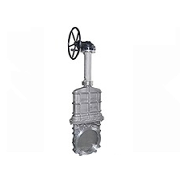 gearbox knife gate valve with bonnet