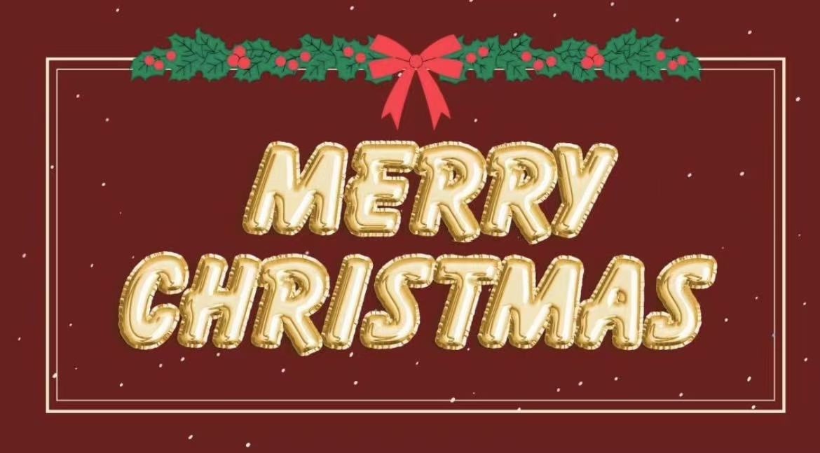 Happy Christmas and New Year！