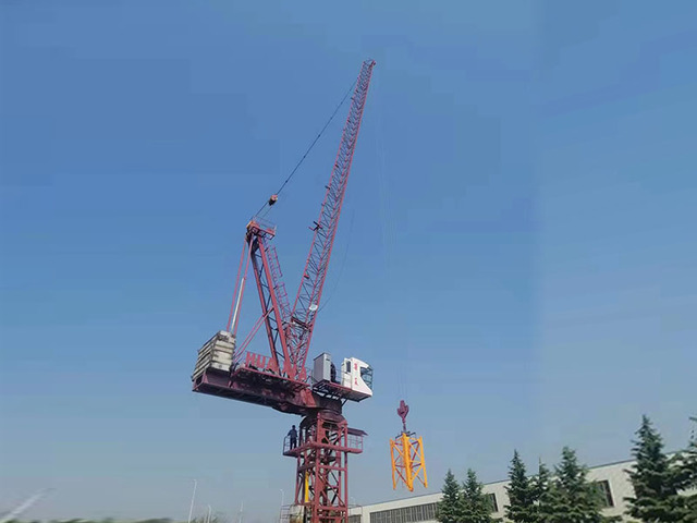 QTD160 jib tower crane